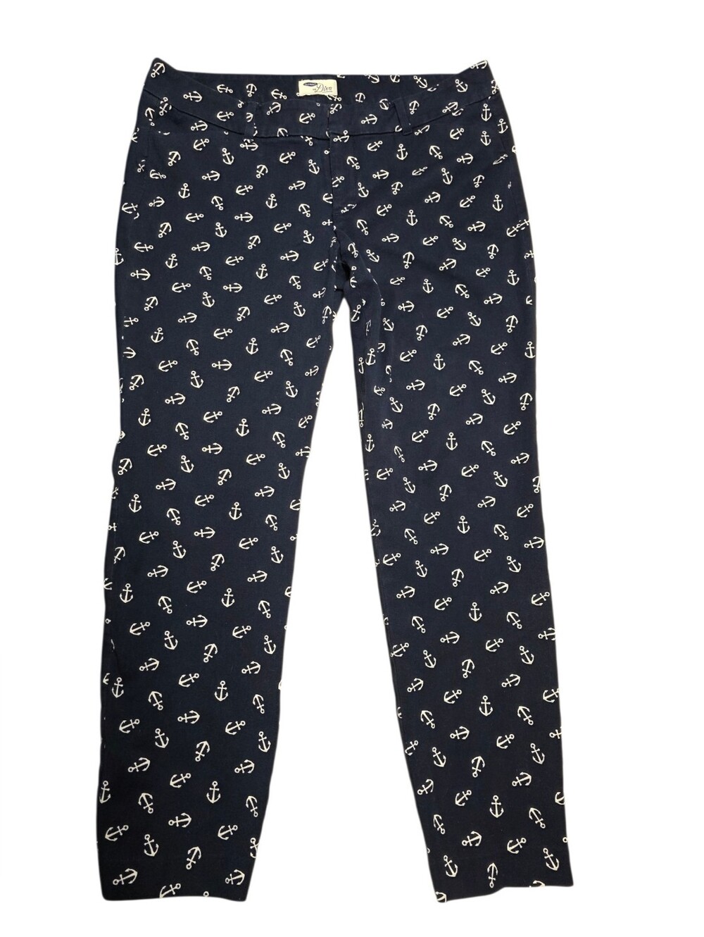 Old Navy Anchor Print Cropped Pants - Picture 2 of 8